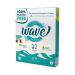 Wave Laundry Detergent Sheets - Scented (32 Loads) - Dissolves Faster & Higher Cleaning Power over competitors - Multi-Purpose Laundry Cleaner - 100% Plastic Free Clean Breeze 32 Count (Pack of 1)