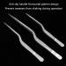 Asukohu Professional Stainless Steel Medical Tweezers Ear-Pick Tool Bending Tweezers for Ear Cleaning and Care Bend Tweezers - Buy Online on GoSupps.com
