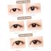 FRCOLOR 12 rolls Lifter Eyelid Woman Girl Makeup Tape Invisible Mono-eyelids Patches Natural Ers for Beauty 4.4x4.4cmx4pcs As Shownx4pcs - Buy Online on GoSupps.com
