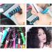 26 Pieces 6inch Spiral Hair Perm Rod Colorful Plastic Long/Medium Hair Barber Hairdressing Styling Curling Perm Rod No Heat Hair Curlers for Women Girls - Buy Online on GoSupps.com