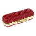 Buy Sharplace Ladies Lipstick Box with Mirror - Red Diamond Textured Design | International Shipping - Buy Online on GoSupps.com