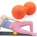 Healeved 3 STK Peanut Massage Balls - Deep Tissue Roller & Mobility Tool for Fitness & Yoga - Buy Online on GoSupps.com