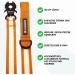 Teamwalk Premium Dog Leash - Soft Upholstery Robust Buckle & Reflective Stripes - Rust Red (130cm) - International Shipping Available - Buy Online on GoSupps.com