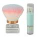 Powder Brush Retractable Powder Makeup Brush Double Headed Kabuki Brush with Rotating Handle Fiber Brushes for Loose Powder Blush Travel Beauty Tool Kit