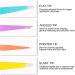 Stainless Steel Precision Tweezers Set for Ingrown Hair Removal and Lash Extensions - 4 Piece Kit with Leather Case - Ideal Women's Gift - Buy Online on GoSupps.com
