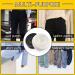 LELE LIFE 32.8ft Self-Adhesive Pants Hem Tape - Permanent Washable Iron-On Clothing Tape for Pants, Jeans & Clothes - Black - Buy Online on GoSupps.com