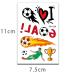 Soccer Match Temporary Tattoos - 60PCS Kids Face Stickers for Soccer Party Favors - Buy Online on GoSupps.com