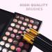 MUJGAN 20 Pieces Makeup Brush Set Professional Face Eye Shadow Eyeliner Foundation Blush Lip Makeup Brushes Powder Liquid Cream Cosmetics Blending Brush Tool (Black) - Buy Online on GoSupps.com