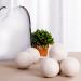 Wool Dryer Balls - 4PCS Natural Fabric Softener | 100% Organic New Zealand Wool | Reusable Anti-Static & Eco-Friendly | Reduces Drying Time & Wrinkles - Buy Online on GoSupps.com