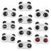 10 pi ces Masques de Sommeil Gar on Fille Panda Cache-oeil Doux et Confortable pour Gar on Fille Voyage Sieste Nuit