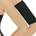 2 Pair Slimming Arm Sleeves Shaper Arm Compression Wrap Sleeve Helps Lose Arm Fat Tone up Arm Shaping Sleeves for Women Sport Fitness Arm Shapers(Beige + Black)