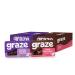 Graze - Sweet Snacks Bundle of Cocoa Vanilla Oat Flapjacks and Dark Chocolate Chery Tart Mixed Snacks - with Natural Flavours - Pack of 18 Snacks Cocoa Vanilla and Dark Chocolate Cherry Tart 18 count