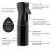 200ml Refillable Hair Spray Bottle - Ultra-Fine Continuous Mist for Salon Gardening & Skin Care (Black) - Buy Online on GoSupps.com