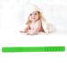 Textured Silicone Teething Tube - Safe & Flexible Teething Toy with Cleaning Brush - Green - Buy Online on GoSupps.com