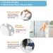 10 Pairs Moisturizing Socks for Dry Feet - Overnight Spa Socks for Men & Women | Cotton Moisture-Enhancing Socks - 20 Count Pack - Buy Online on GoSupps.com