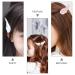 Beaupretty Plush Angel Wing Hair Clips - 4 Pairs Cute Cartoon Hairpins for Girls & Women | Slipproof White & Pink - Buy Online on GoSupps.com