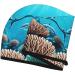 Super Absorbent Deep Sea Whales Hair Cap for Women - Quick Drying Elastic Wrap for Long Thick Hair - Buy Online on GoSupps.com