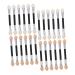 Hemoton 24pcs Latex Eye Shadow Stick Eyeshadow Blending Brush Makeup Supplies Eye Makeup Eye Shadow Applicator Double Sided Eye Shadow Applicator Sticks Women Eye Shadow Brush