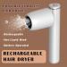 Cordless Hair Dryer Portable Lightweight Blow Dryer Travel Hair Dryer for Kids 23400mAh Rechargeable Wireless Hair Dryer Gifts for Women/Mom/Girls White - Buy Online on GoSupps.com
