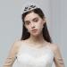 Didder Silver Crystal Tiara for Girls & Women - Rhinestone Princess Crown Headband for Bridal, Wedding, Birthday Party - Style B - Buy Online on GoSupps.com