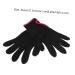 OUNONA 1 Set 4pcs Gloves Heated Mittens Bumps Heat Glove Silicone Bumps Proof Glove Grill Glove Silicone Bumps Heat Proof Glove Bumps Heat Resistant Glove Anti-collision Hairdressing Tool Black 21.5X12.2 cm - Buy Online on GoSupps.com