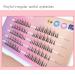 Shop Individual Cluster Lashes - 3D Effect Volume Lashes C Curl 5 Rows Best Eyelash Extensions for Home Makeup - Buy Online on GoSupps.com