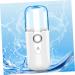 Housoutil Nano Water Replenishing Instrument Nano Mister Steamer for Facial Cool Mist Nano Steamer Handheld Clothes Steamer Mini Face Steamer Plastic Portable Blush White - Buy Online on GoSupps.com