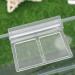 POPETPOP 6PCS 6mm Acrylic Aquarium Glass Cover Clips - Clear Fish Tank Clamp Holders for Easy Installation - Buy Online on GoSupps.com