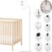Derebir Baby Monitor Bracket for Philips Avent SCD923/26 & SCD843/26 - Floor Multifunctional Holder Compatible with GHB/Eufy Cameras - Flexible 68.8 Inch Baby Monkey Camera Mount - Buy Online on GoSupps.com
