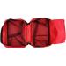 Red Empty First Aid Kit Bag for Travel & Home - Compact Survival Medicine Storage for Office, Car, Camping & Outdoors - Buy Online on GoSupps.com