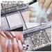 Shop GZSYY Nail Glitter Shimmering Sugar - 12 Unique Designs White Effect Multi-Color Laser Sequins for Stunning Glitter Nails - Buy Online on GoSupps.com
