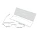 Compact Lenses Flat Folding-Reading Glasses-Frost +2.0