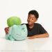 Pok mon 18 Plush Sleeping Bulbasaur - Cuddly Must-Have for Fans | Ideal for Travel, Car Rides, Nap, and Playtime - 45 cm - Buy Online on GoSupps.com