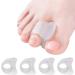 4 PCs Gel Toe Separators for Overlapping Toes - Silicone Spreader for Hammer Toe Pain Relief - Buy Online on GoSupps.com