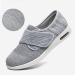 Summer Lightweight Diabetic Shoes for Women & Men - Breathable Mesh, Anti-Slip, Adjustable Outdoor/Indoor Slippers for Plantar Fasciitis - Blue - Buy Online on GoSupps.com