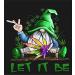 Reacoolfun 5D Gnome Diamond Painting Kits for Adults Kids  Let it be Goblin Full Drill Maple leaf Art Home Wall Decor Gift 12x16 in(LET )  (C-50)