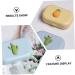 Solustrie 16 pc Colored Contact Lenses Case - Cartoon Mini-Fall Eye Care Holder & Cleaning Kit for International Shipping - Buy Online on GoSupps.com