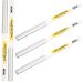 CANIGHT 5pcs White Lying Silkworm Pen Women Cosmetics Matte Eye Shadow Pencil Eyeshadow Stick Makeup Pen Abs