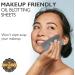 Natural Bamboo Charcoal Oil Blotting Sheets for Oily Skin - 3pk/300 Makeup-Friendly Sheets - 25% Larger Size - Easy Grab Dispenser - 3 Pack - Buy Online on GoSupps.com