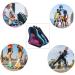 YUDONG Roller Skate Bag Skating Shoes Storage Bag Stores Inline  Quad  or Ice Skates  with Carry Handle and Adjustable Shoulder Strap  for child and Adults Roller Skate Accessories. - Buy Online on GoSupps.com