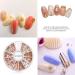 Indexu Rose Gold Rivet 3D Nail Decoration - DIY Mixed Shaped Nail Art Decals Tips (Rose Gold) - Buy Online on GoSupps.com