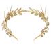 Beaupretty Hairdressing Laurel Wreath Rome Roman headband headband golden headband vintage olive blade hair band headdress goddess leaf headband laurel wreath caesar men