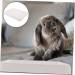 BESPORTBLE Box Hamster Toilet Pet Cage Large Corner Toilet Guinea Pigs Dog Toilet Indoor Cages Sieve Pp White 24.5X19.5X3CM White - Buy Online on GoSupps.com