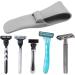 4 PCS Portable Razor Protective Case Waterproof Razor Travel Case Silicone Travel Razor Protector Holder Cases for Man Manual Razor Storage Protective - Buy Online on GoSupps.com