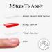 Imtiti Matte Gel Top Coat 15ML No Wipe Matte Top Coat Gel Nail Polish Matte Finish Long Lasting Soak Off UV Led for Gel Nail Polish Salon Quality Nail Manicure - Buy Online on GoSupps.com