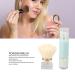 Flower Shape Rotatable Makeup Brush - Ideal for Blush Application | White Blue | International Shipping - Buy Online on GoSupps.com