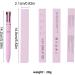Multi Pencil Makeup | Multi-Use Portable Brow Pen Beauty Product for Women for Travel Comes with Eyeliner Brow Lipliner and Highlighter Gecap Pink - Buy Online on GoSupps.com