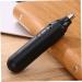 Ear and Nose Hair Trimmer for Men - Stainless Steel Waterproof Dual Edge Blades Mute Motor with Cleaning Brush - Buy Online on GoSupps.com
