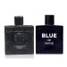 Vintage Heroes Noir&Blue De Paris Combo Cologne for Men/Eau de Parfum Natural Spray Top Notes of Green Apple and Lemon Middle Notes of Tonka Bean Base Notes of Geranium- Natural Spray 100ML