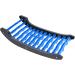 Guvkeug Lumbar Support Corrector - Fitness Spinal Pain Relief & Relaxation - Blue - Buy Online on GoSupps.com